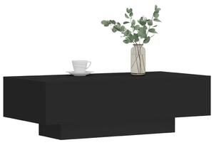 Măsuță de cafea, negru, 100x49,5x31 cm, lemn prelucrat
