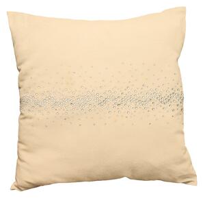 Husa de perna decorativa STONY 40x40 cm, crem