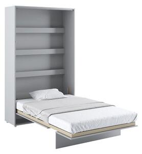 Pat - dulap Concept Pro Lenart AH103Single, Gri, 120x200, PAL laminat, Somiera pat, 131x228x217cm
