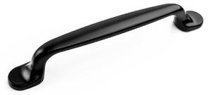 Maner pentru mobila Alonzo, finisaj negru mat, L:162 mm