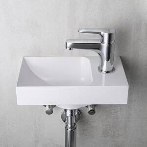 Sapho Small lavoar 30.8x17 cm dreptunghiular clasică-mobilier alb luciu PK305