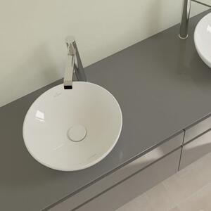 Villeroy & Boch Loop & Friends lavoar 38x38 cm rotund de blat alb luciu 4A4500R1