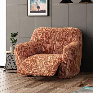 Huse bielastice UNIVERSO NOU dungi cărămizii fotoliu de relaxare (l. 70 - 90 cm)