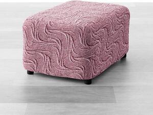 Huse bielastice BRILLANTE bordo taburet (40 x 40 x 40 cm)