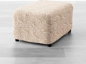Huse bielastice BRILLANTE bej taburet (40 x 40 x 40 cm)