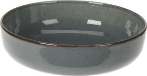 Farfurie adâncă EH Dark Grey din porțelan, 15 cm