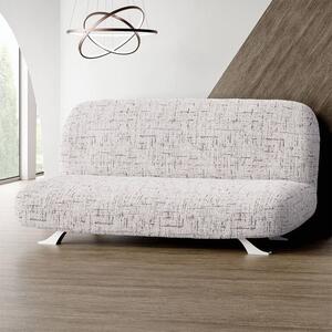 Huse bielastice VITTORIA smântânii 2fotoliu cu manere de lemn (l. 80 -140 cm)