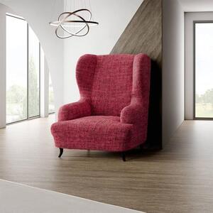 Huse bielastice VITTORIA bordo fotoliu clasic (l. 60 - 110 cm)