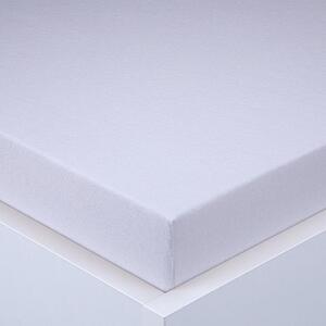 Cearşaf cu elastic frotir EXCLUSIVE alb 160 x 200 cm