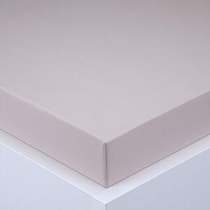 Cearşaf cu elastic jersey EXCLUSIVE culoarea cafelei 90 x 200 cm