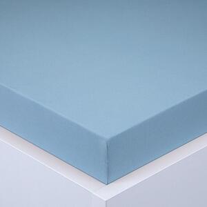 Cearşaf cu elastic jersey EXCLUSIVE albastru ceresc 160 x 200 cm