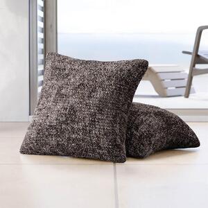 Huse bielastice MARMO maro feţe de pernă 2 buc (40 x 40 cm)