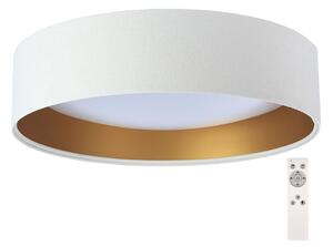 Plafonieră LED dimabilă SMART GALAXY LED/24W/230V albă/aurie + telecomandă