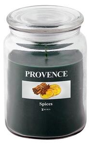 Lumânare în borcan cu capac MIRODENII, 510 g