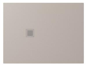 Polysan Polysan, cadita de dus TRENECA din marmura turnata cu posibilitate de reglare a dimensiunii 120x90cm, bej mat, 84307.81