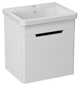 Sapho Sapho, dulap lavoar ELLA 37,5x43x34cm, 1xusa, stanga, alb (70045), EL040-3030
