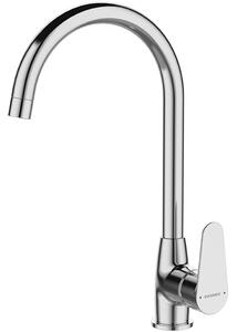 Kuchinox Fresno, baterie înaltă pentru chiuvetă cu braț în formă de U, cromată, LAV-BQF_068D