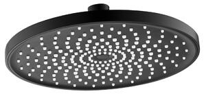 Sapho Sapho, duș cu cap, diametru 220 mm, ABS, negru mat, SK852B