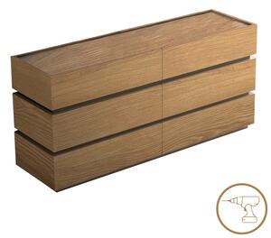 Bufet - Comodă Living Sonlen, stejar, 120x40x72 cm