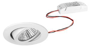 BRUMBERG LED cu LED-uri pentru încastrare IP65 rotund comutabil, Alb, Hol, Metal, Modern, Corpuri de iluminat încastrate rotunde