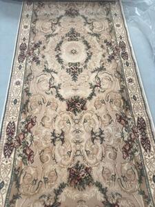 Traversa Covor, Lotos 15002, Crem Bej, Latime 60 cm, Diferite Lungimi, 1800 gr mp