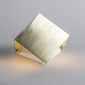 Set de 2 lămpi de perete moderne aur - Cube