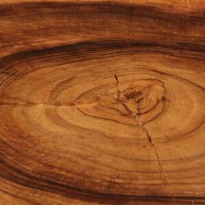 Măsuță de cafea, 60 x 55 x 25 cm, lemn masiv de acacia