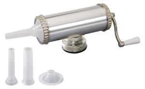 Aparat de umplut si facut carnati FLoria ZLN2577, Capacitate 2.5Kg, Aluminiu, 3 palnii incluse
