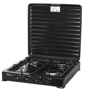 Aragaz 4 ochiuri ZILAN ZLN7079N,Negru Alimentare GPL butelie