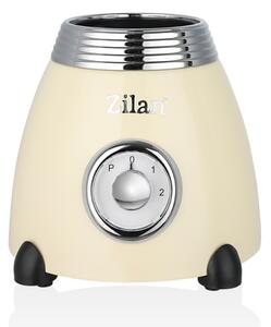 Blender Retro Zilan ZLN1207, putere 500W, capacitate 1.5L, 2 trepte de viteza, functie Pulse, vas din sticla, lame din otel inoxidabil