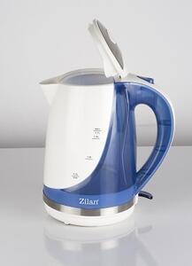 Cana electrica ZILAN ZLN1303,Albastru Capacitate 1.7L, 1850-2200W, Baza rotativa