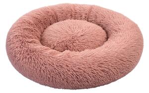 Pat rotund pentru câini Ponchik, 50 cm, roz
