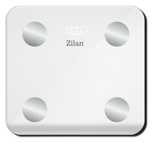 Cantar corporal Zilan ZLN9006 din sticla securizata, capacitate 3-180kg, Aplicatie OKOK, Display LED