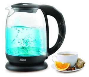 Fierbator Apa ZILAN ZLN3956, 2200W, 1.7L, Control Temperatura, Iluminare LED, Sticla