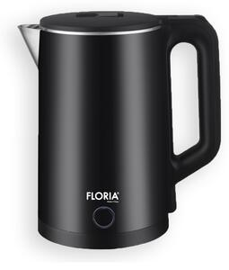 Fierbator electric Floria ZLN4919 Negru, putere 1500W, capacitate 2 L, indicator luminos