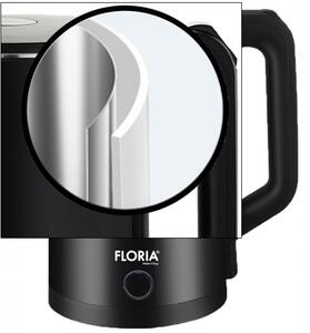Fierbator electric Floria ZLN4919 Negru, putere 1500W, capacitate 2 L, indicator luminos