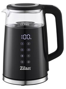 Fierbator electric Zilan ZLN7859 Negru, ecran digital, putere 2200W, panou de comanda tactil