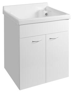 Aqualine Aqualine, Dulap chiuvetă 58x52.8x70cm, alb, 57037