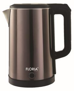 Fierbator Floria ZLN6142 Gri, 1.8L, putere 1650W, indicator luminos