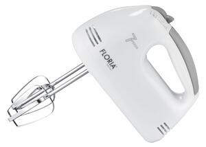Mixer de mana Floria ZLN7565, ALB Putere 100 W, 7 viteze, Buton eliberare accesorii