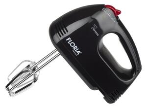 Mixer de mana Floria ZLN7567 Negru, Putere 150 W, 7 viteze, Buton eliberare accesorii