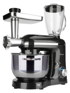 Mixer, blender si masina de tocat 3 in 1 Zilan ZLN1772 Negru, 6+1 nivele de control al vitezei, 1400W