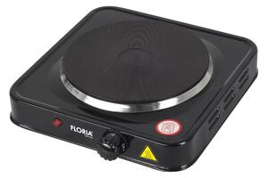 Plita electrica Floria ZLN2828, 25 x 25 x 5 cm, Negru 1 ochi, Putere 1500W