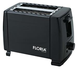 Prajitor de paine Floria ZLN1826 Negru, 700W, 7 nivele de control al temperaturii, buton de oprire