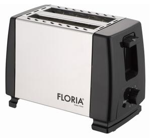 Prajitor de paine Floria ZLN1840 Negru Inox, 700W, 7 nivele de control al temperaturii, buton de oprire