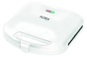 Sandwich-maker Floria ZLN4305, Alb, 750 W, Placi antiaderente model triunghi