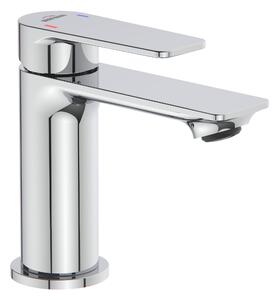 Invena Rikia, baterie lavoar + dop de scurgere ClickClack, h-128, cromat, INV-BU-24-101-A Leták: https://cloud.invena.pl/s/nnXaZKg3crBrRkz/download?path=%2FPliki%20do%20strony%20www%2FBU-24-101-A/Inne/BU-24-101-A-ulotka…