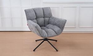 Scaun Living Rotativ LCM0106AS Gri