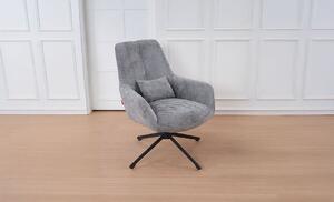 Scaun Living Rotativ LCM0102AS Gri