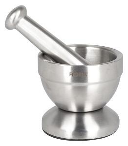 Mojar cu pistil FLORIA ZLN2645, Inox, diametru 10 cm